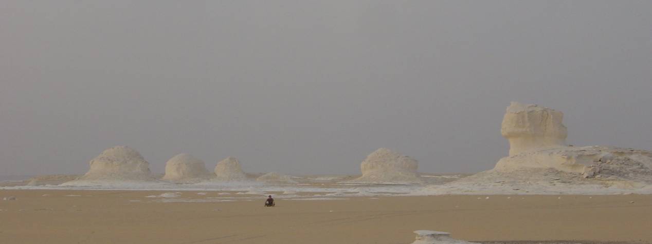 Excursion dans le désert noir et le désert blanc en Egypte: formidable!