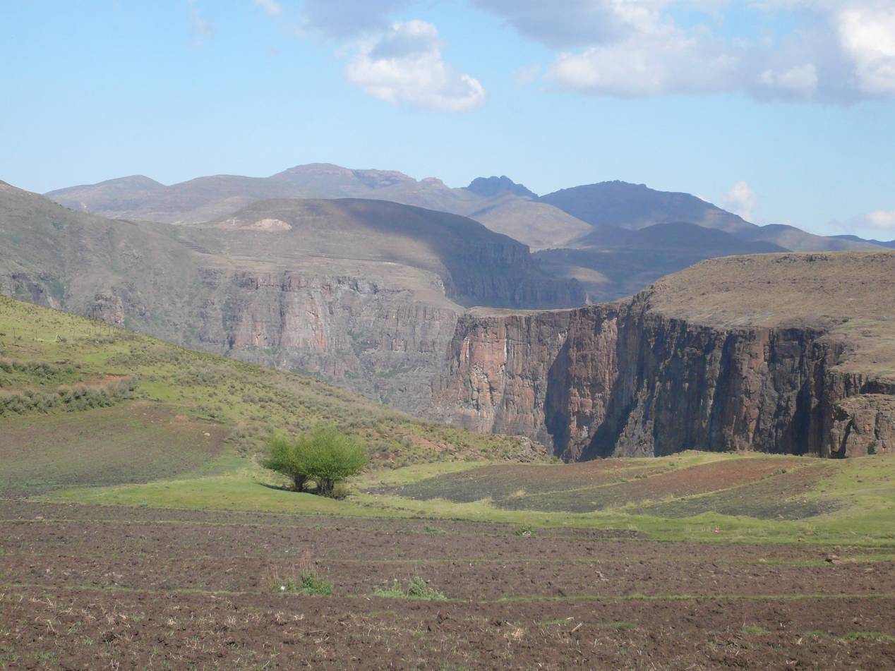 road trip au lesotho