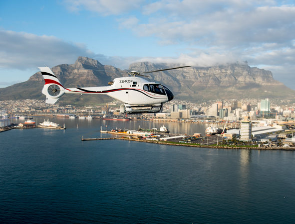 Mon exceptionnel tour en hélicoptere à Cape Town
