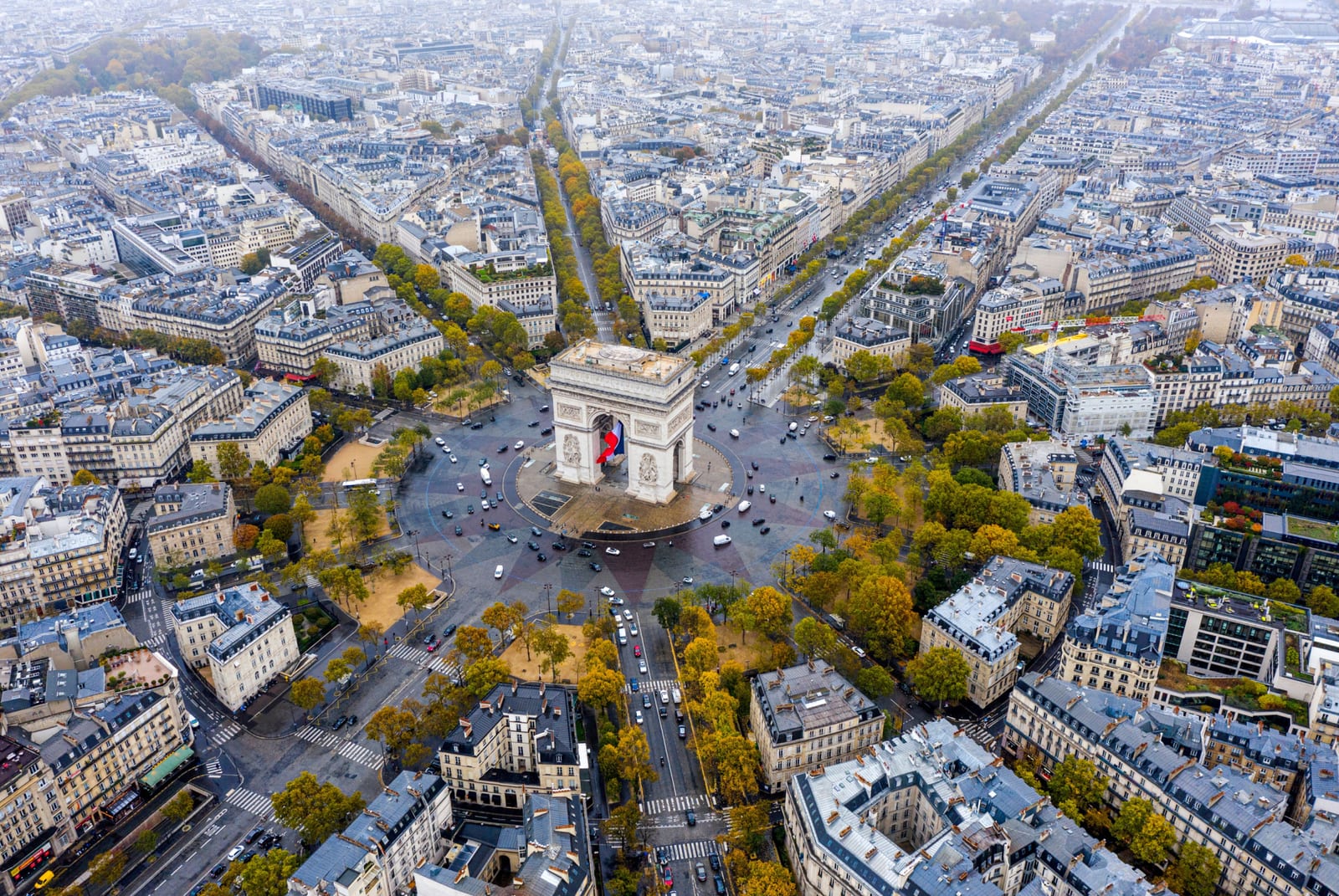arc de triomphe que faire paris