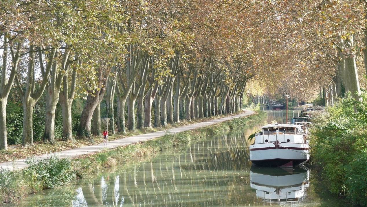 Croisière fluviale en France sur le Canal du Midi