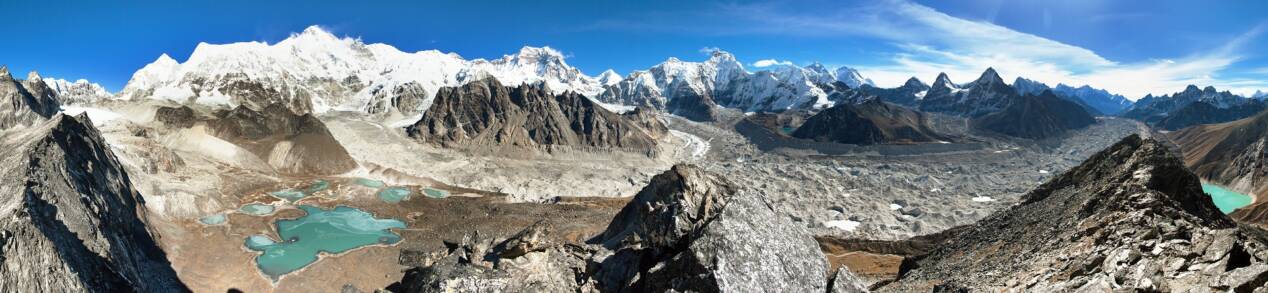le gyachung kang les plus hauts sommets du monde