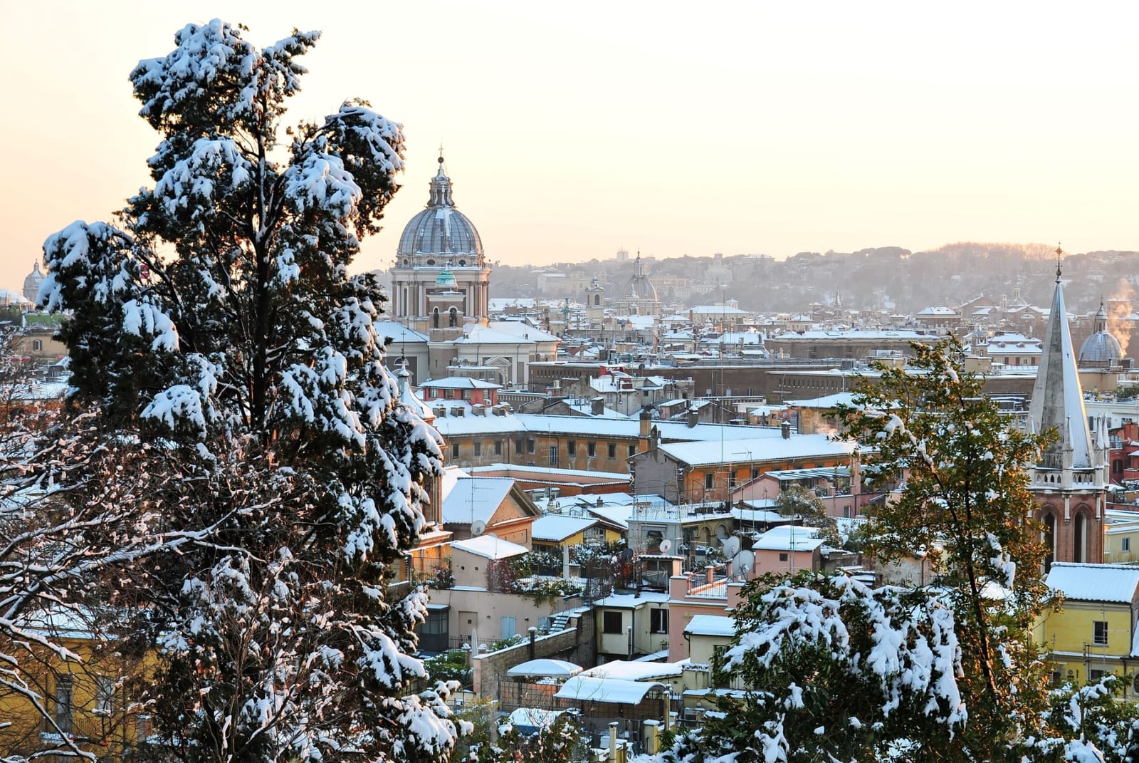 quand partir a rome hiver