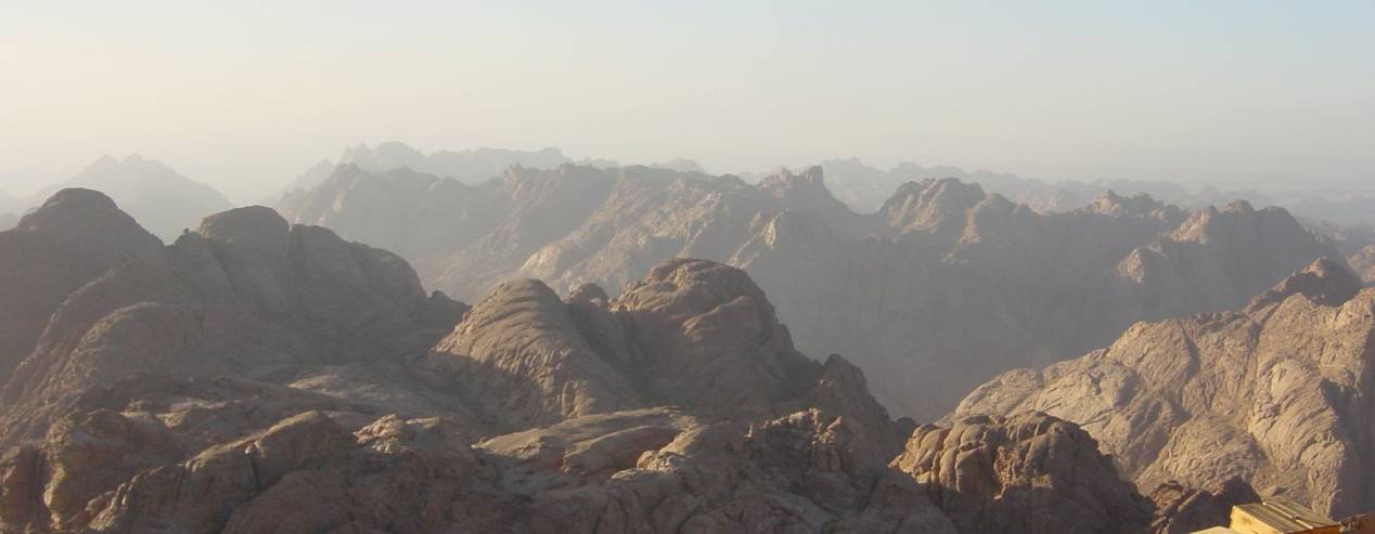 Mont Sinai Monastère sainte catherine sommet