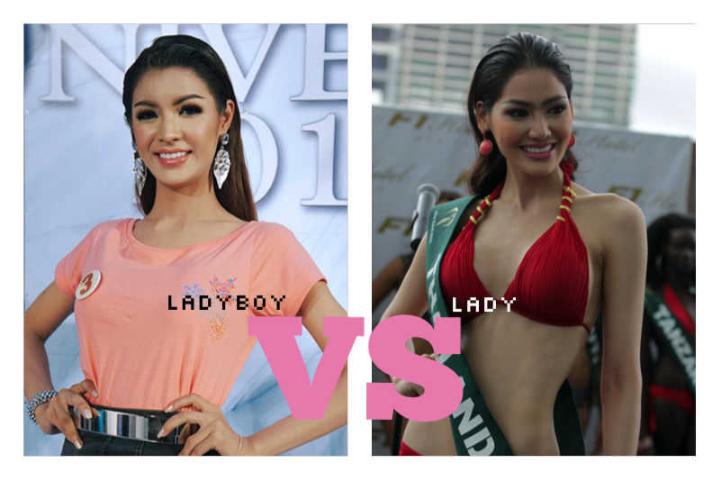 ladyboy versus lady