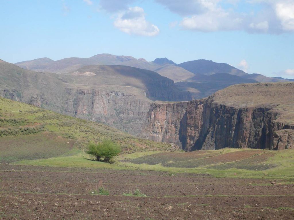 road trip au lesotho