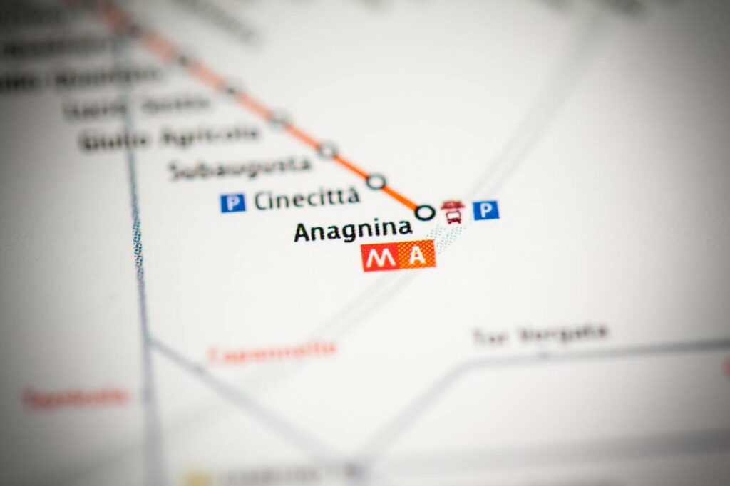 arret metro anagnina