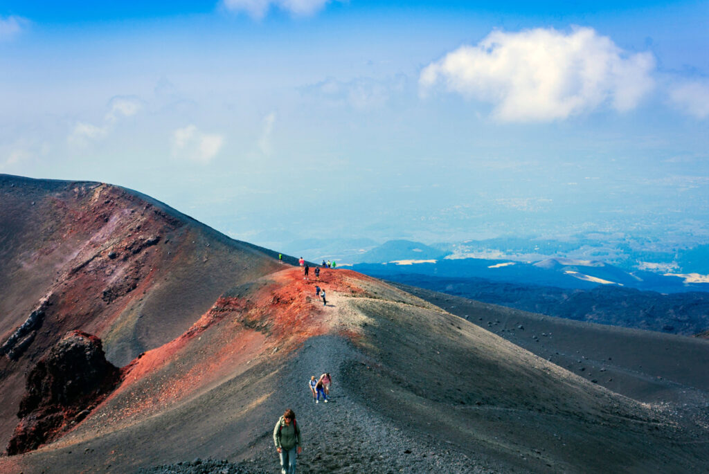 ascension de l etna