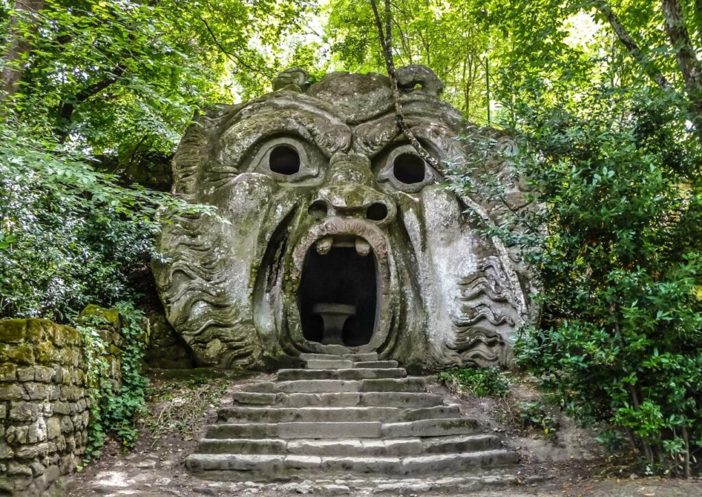 bomarzo italie rome