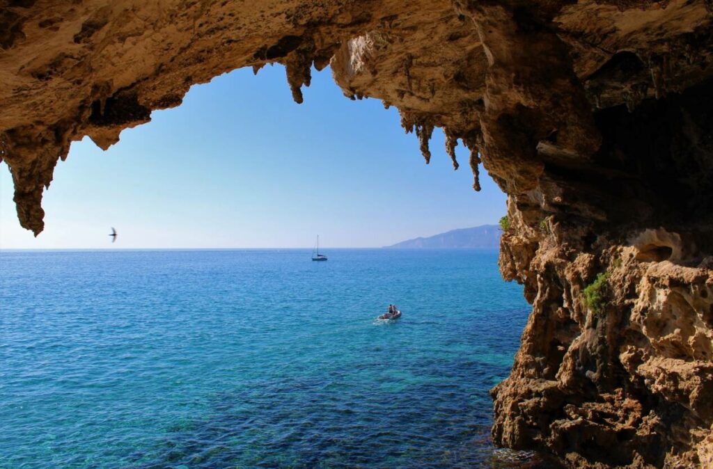 grottes blue marino