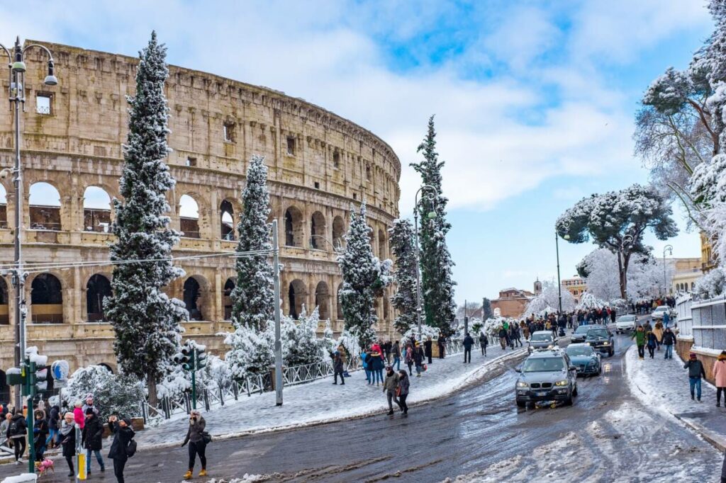 hiver rome