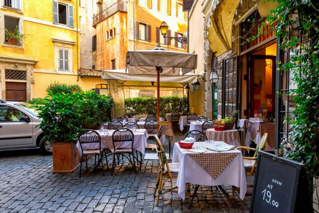 meilleurs restaurants pas cher rome