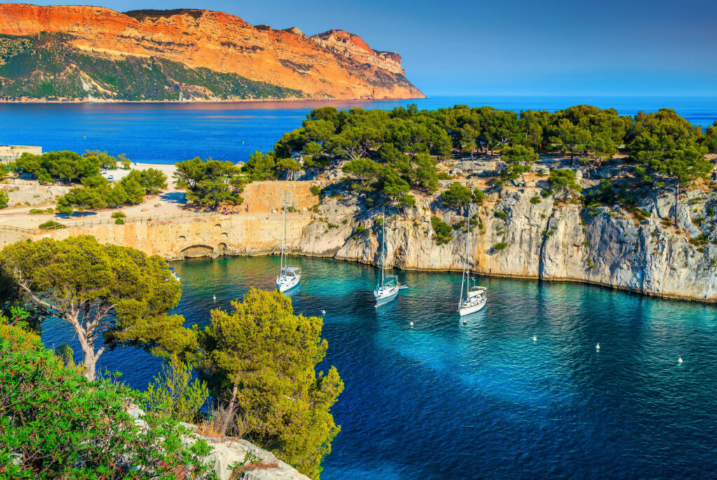 paysage cassis sud de la france