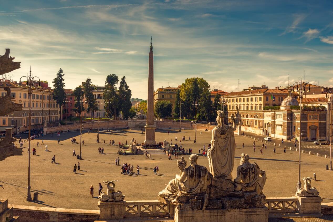Visiter la Piazza del Popolo à Rome infos pratiques, conseils, horaires Visiter la Piazza del Popolo à Rome infos pratiques, conseils, horaires