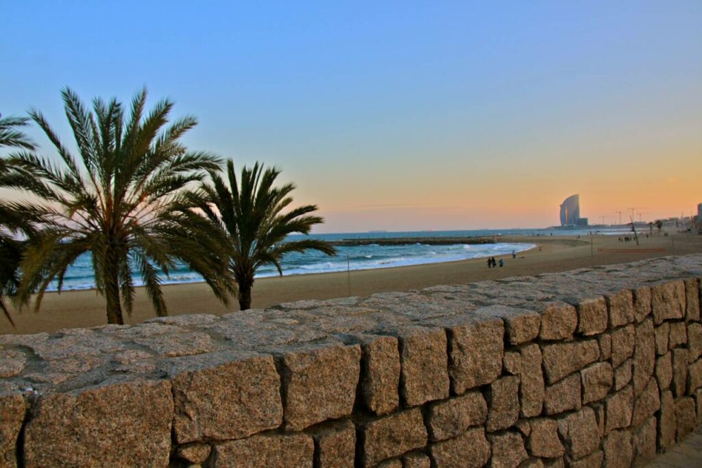 plage barceloneta