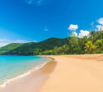 plage deshaies guadeloupe