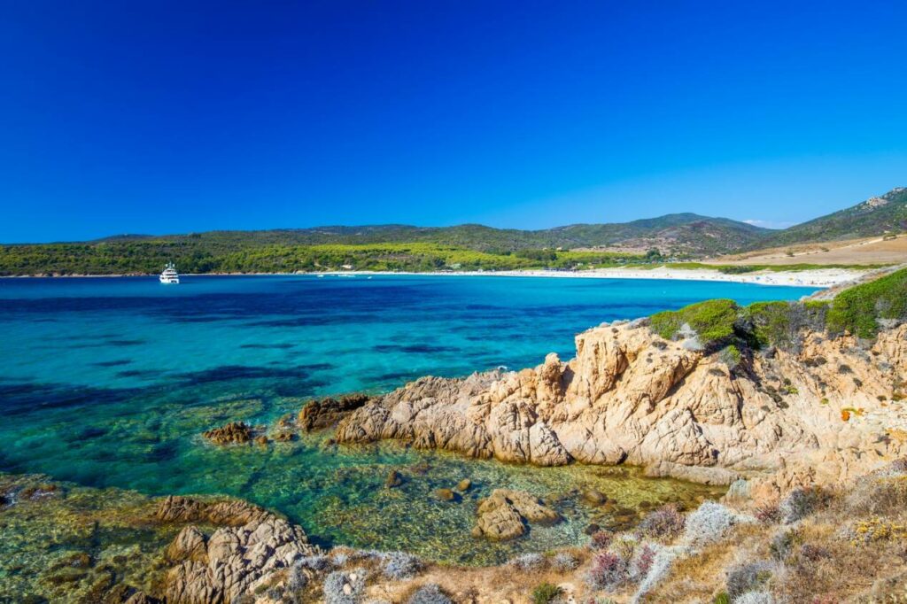 plage grand capo corse