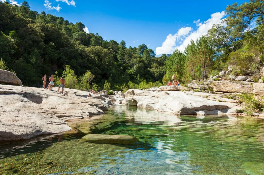 plus belles piscines naturelles corse