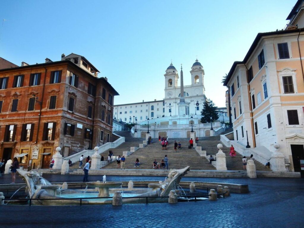 rome monuments piazza di spagna