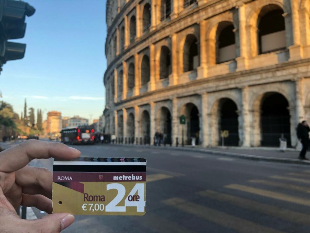 rome ticket 24 heures