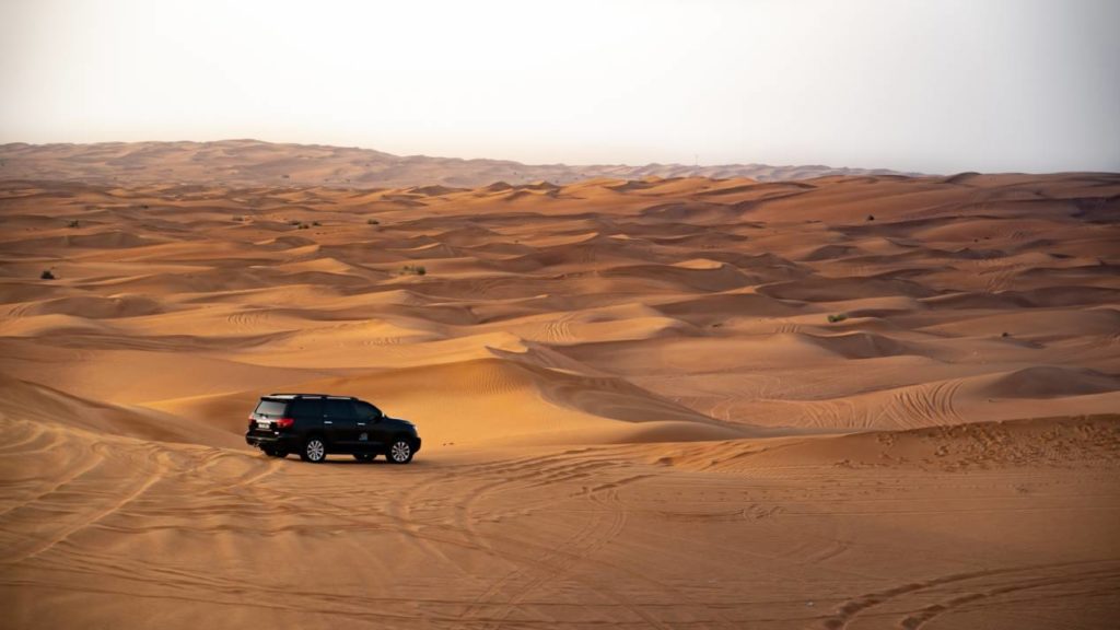 faire du 4x4 à Dubaï