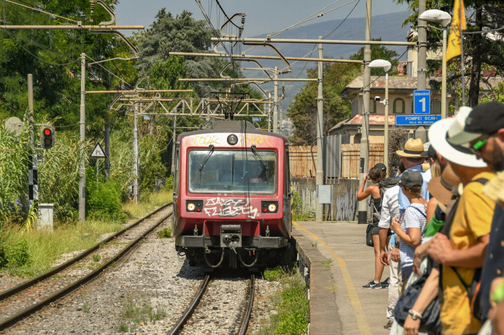 train depuis naples