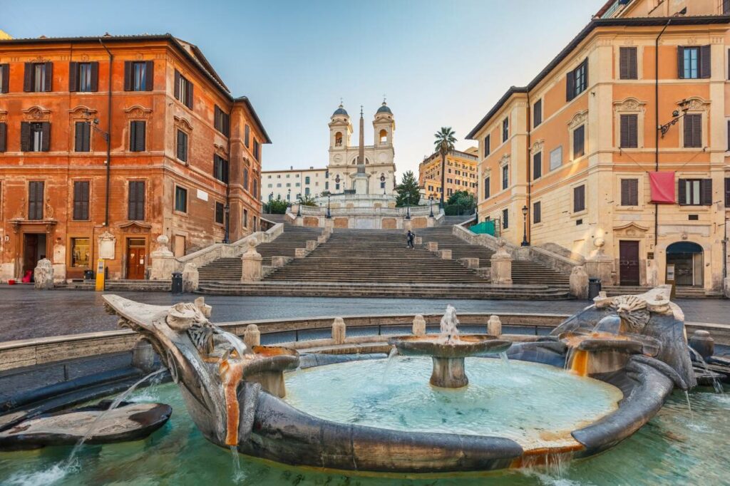 visiter la piazza di spagna